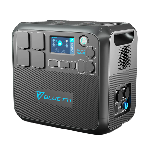 תחנת כוח ניידת AC200Max PowerStation עם הספק של עד 2200 וואט BLUETTI