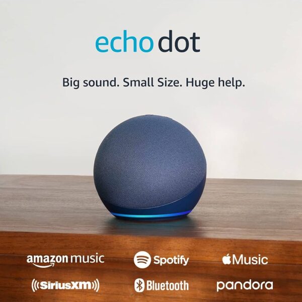 רמקול חכם Amazon Echo Dot 5th Gen 2022 צבע כחול שמיים
