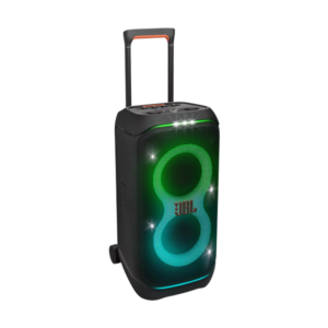 רמקול JBL PartyBox Stage 320 עם סאונד חזק ותאורה מרהיבה לכל מסיבה