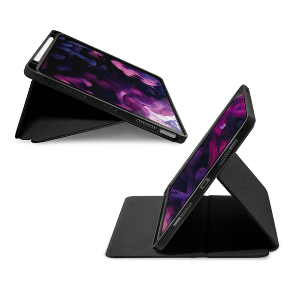 כיסוי ספר לאייפד פרו 12.9 אינץ’ שחור Laut Urban Folio for iPad