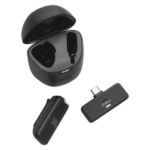 מיקרופון JBL Quantum Stream חיבור Type-C דש אלחוטי הטוב ביותר ליצירת תוכן איכותי יבואן רשמי