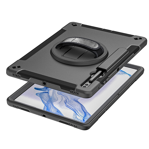 כיסוי קשיח Samsung Galaxy Tab S8 עם רצועת נשיאה FTL Pro