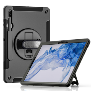 כיסוי קשיח Samsung Galaxy Tab S8 עם רצועת נשיאה FTL Pro