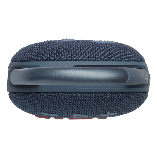 רמקול JBL Clip 5 כחול נייד עם סאונד עוצמתי ועמידות למים