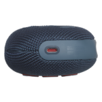רמקול JBL Clip 5 כחול נייד עם סאונד עוצמתי ועמידות למים