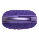 רמקול JBL Clip 5 סגול נייד עם סאונד עוצמתי ועמידות למים