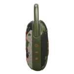 רמקול JBL Clip 5 צבאי נייד עם סאונד עוצמתי ועמידות למים