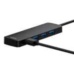 מפצל USB-A, עם 4 חיבורי USB Type-A איכותי ויציב 4-Port HUB מבית Baseus