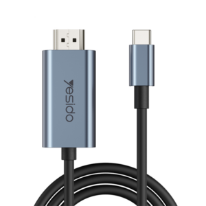 כבל HDMI ל-Type-C 4K באורך 2 מטר חיבור מהיר ותמונה חדה | Yesido HM10