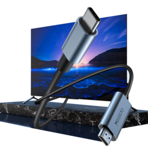 כבל HDMI ל-Type-C 4K באורך 2 מטר חיבור מהיר ותמונה חדה | Yesido HM10