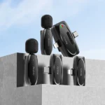 מיקרופון כפול אלחוטי Type-C עם טכנולוגיה להפחתת רעשים Yesido KR13