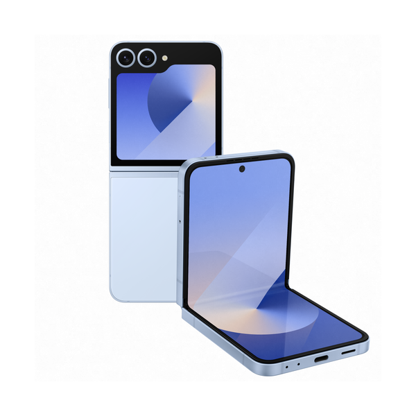 טלפון סלולרי Samsung Galaxy Z Flip6 12GB/256GB תכלת - יבואן רשמי