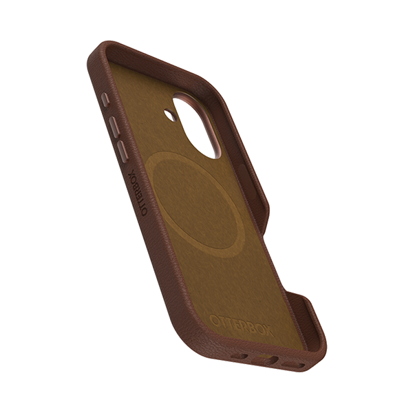 כיסוי Symmetry Cactus Leather חום לאייפון 16 להגנה וסטייל OtterBox