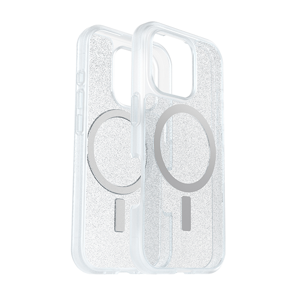 כיסוי שקוף נצנצים React לאייפון 16 להגנה מיטבית OtterBox