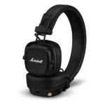 אוזניות Marshall Major 5 שחור | אוזניות אלחוטיות עם 100+ שעות נגינה ועיצוב מתקפל