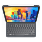 כיסוי מקלדת לאייפד אייר 10.9 (דור 4 ו-5) Zagg Pro Keys עם אחסון ל-Apple Pencil