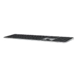 מקלדת מקורית Apple Magic Keyboard Numeric עם Touch ID וטעינת USB-C שחור - יבואן רשמי