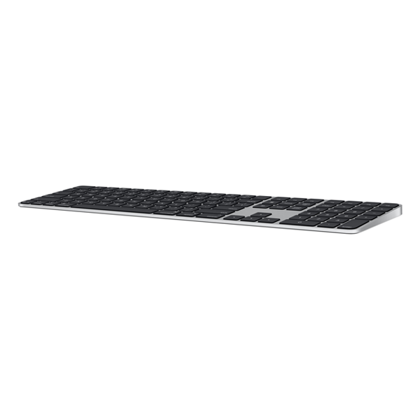 מקלדת מקורית Apple Magic Keyboard Numeric עם Touch ID וטעינת USB-C שחור - יבואן רשמי
