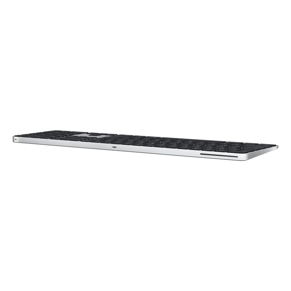 מקלדת מקורית Apple Magic Keyboard Numeric עם Touch ID וטעינת USB-C שחור - יבואן רשמי