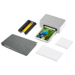 מדפסת תמונות ניידת אלחוטית Xiaomi Instant Photo Printer 1S Set צבע לבן