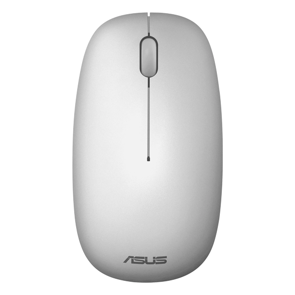 סט מקלדת ועכבר אלחוטיים לבן Asus W5000 | עיצוב דק במיוחד, שקט ונוח ביותר