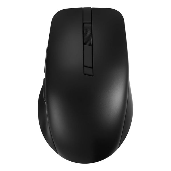 עכבר אלחוטי Bluetooth ארגונומי עם 6 כפתורים שקט ונייד Asus MD200 שחור