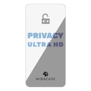 מגן מסך פרטיות לגלקסי A36 סיליקון חזק במיוחד Miracase