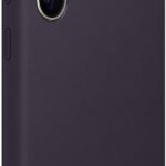 כיסוי סיליקון מקורי ל Samsung Galaxy S24 ULTRA בצבע סגול כהה