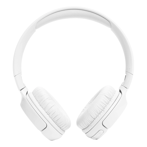 אוזניות אלחוטיות JBL Tune 520BT לבן עם סוללה עוצמתית של עד 57 שעות