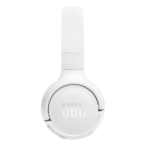 אוזניות אלחוטיות JBL Tune 520BT לבן עם סוללה עוצמתית של עד 57 שעות