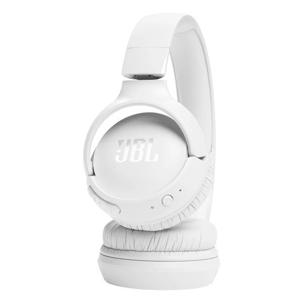 אוזניות אלחוטיות JBL Tune 520BT לבן עם סוללה עוצמתית של עד 57 שעות