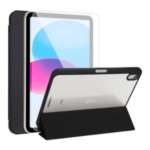 כיסוי Folio ומגן מסך זכוכית לאייפד 10.9 דור 10 מבית PureGear