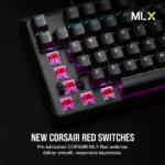 מקלדת גיימינג מכנית Corsair K70 Rgb Pro עם מתגי Cherry Mx ותאורת Rgb לכל מקש