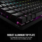 מקלדת גיימינג מכנית Corsair K70 Rgb Pro עם מתגי Cherry Mx ותאורת Rgb לכל מקש