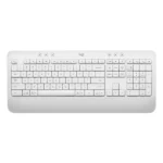 מקלדת ועכבר אלחוטיים לבן Logitech MK650