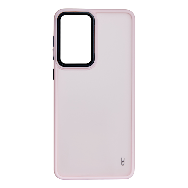 כיסוי קשיח לגלקסי A26 ורוד שקוף | Grip Case Hybrid