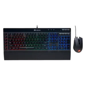 באנדל גיימינג Corsair 4-in-1 – מקלדת, עכבר, אוזניות ומשטח לעכבר לביצועים מושלמים