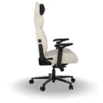 כיסא גיימינג Corsair TC500 LUXE FROST לבן עם תמיכה ארגונומית וריפוד נושם