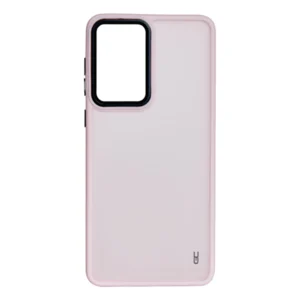 כיסוי קשיח לגלקסי A36 ורוד שקוף | Grip Case Hybrid