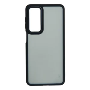 כיסוי קשיח לגלקסי A36 שחור שקוף | Grip Case Hybrid