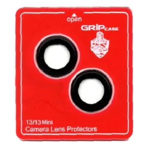מגן זכוכית למצלמה לאייפון 13 / 13 מיני שחור | Grip Glass
