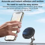 מעמד טלפון מגנטי עוצמתי לרכב עם סיבוב 360 וטעינה אלחוטית 15W מבית Yesido C306