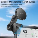 מעמד מגנטי לרכב תומך MagSafe עם סיבוב 360° מותאם למסכים Yesido C213