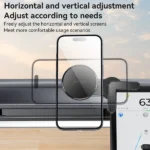 מעמד מגנטי לרכב תומך MagSafe עם סיבוב 360° מותאם למסכים Yesido C213