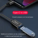 מתאם גמיש Type-C ל-USB לחיבור התקנים חיצוניים Yesido GS01