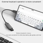 מתאם גמיש Type-C ל-USB לחיבור התקנים חיצוניים Yesido GS01