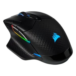 עכבר גיימינג אלחוטי Corsair DARK CORE RGB PRO עם חיישן 18,000 DPI ותמיכה בשלושה מצבי חיבור