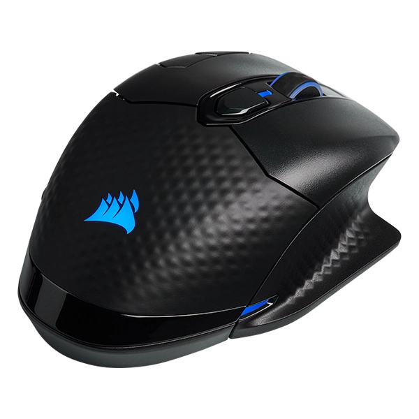 עכבר גיימינג אלחוטי Corsair DARK CORE RGB PRO עם חיישן 18,000 DPI ותמיכה בשלושה מצבי חיבור