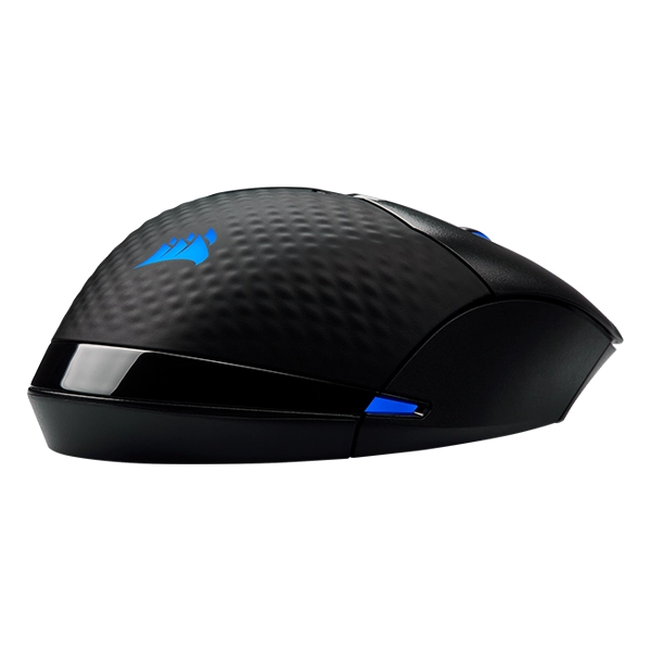 עכבר גיימינג אלחוטי Corsair DARK CORE RGB PRO עם חיישן 18,000 DPI ותמיכה בשלושה מצבי חיבור