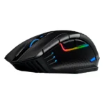 עכבר גיימינג אלחוטי Corsair DARK CORE RGB PRO עם חיישן 18,000 DPI ותמיכה בשלושה מצבי חיבור